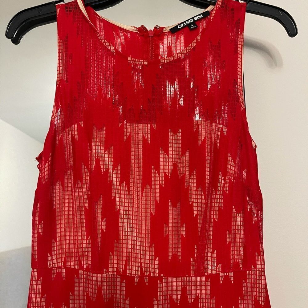 Gianni Bini Red Maxi Dress - Picture 5 of 6